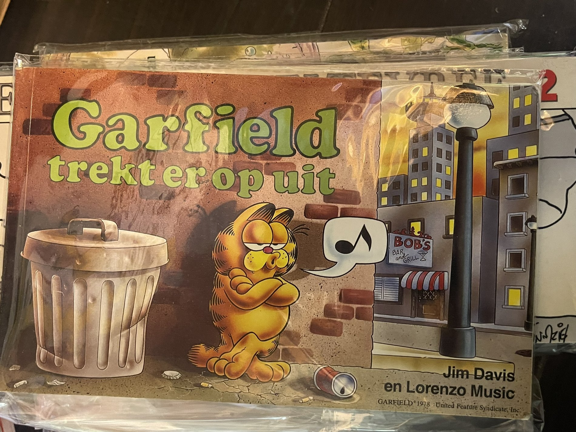 Cover van Garfield trekt er op uit
