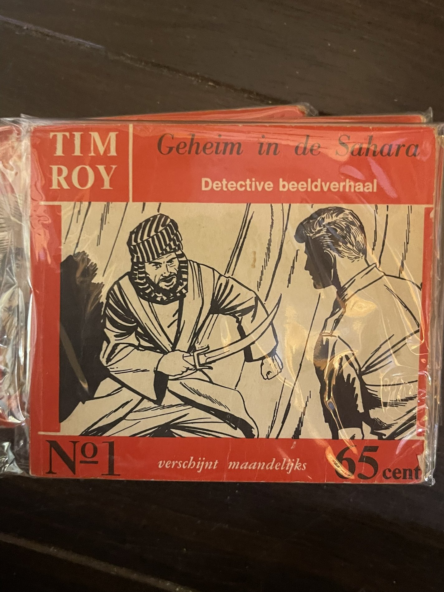 Cover van Geheim in de Sahara