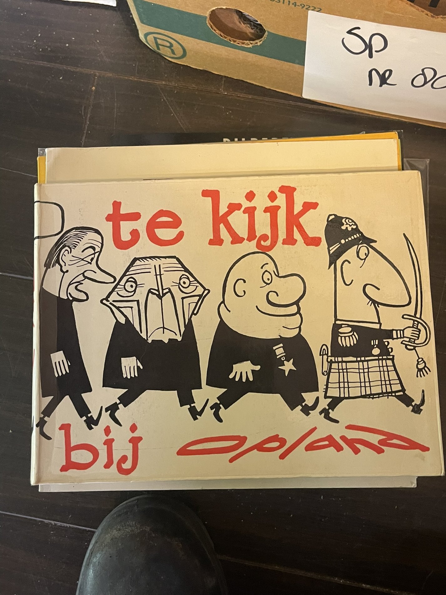 Cover van Te kijk bij Opland