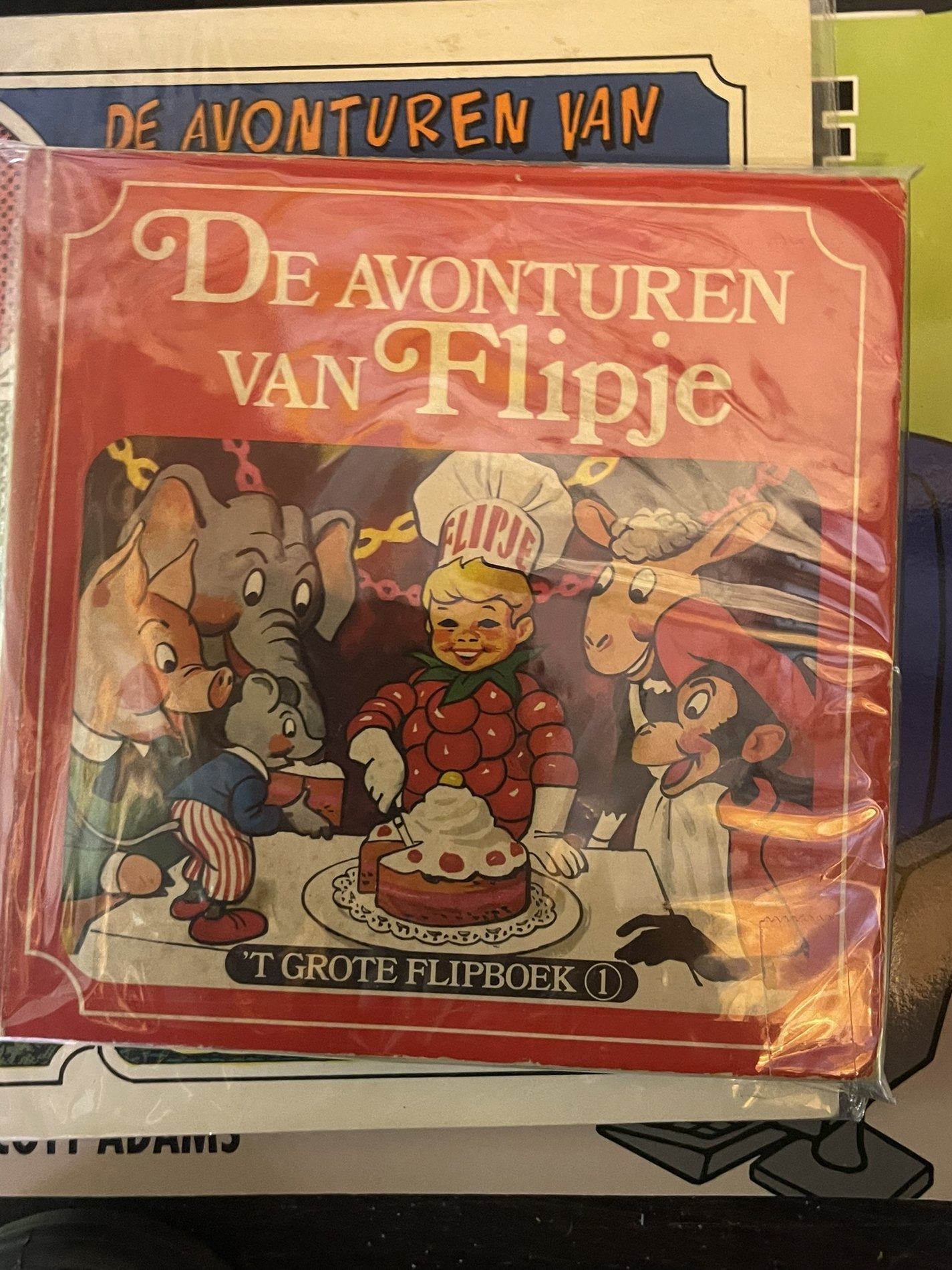 Cover van De avonturen van Flipje
