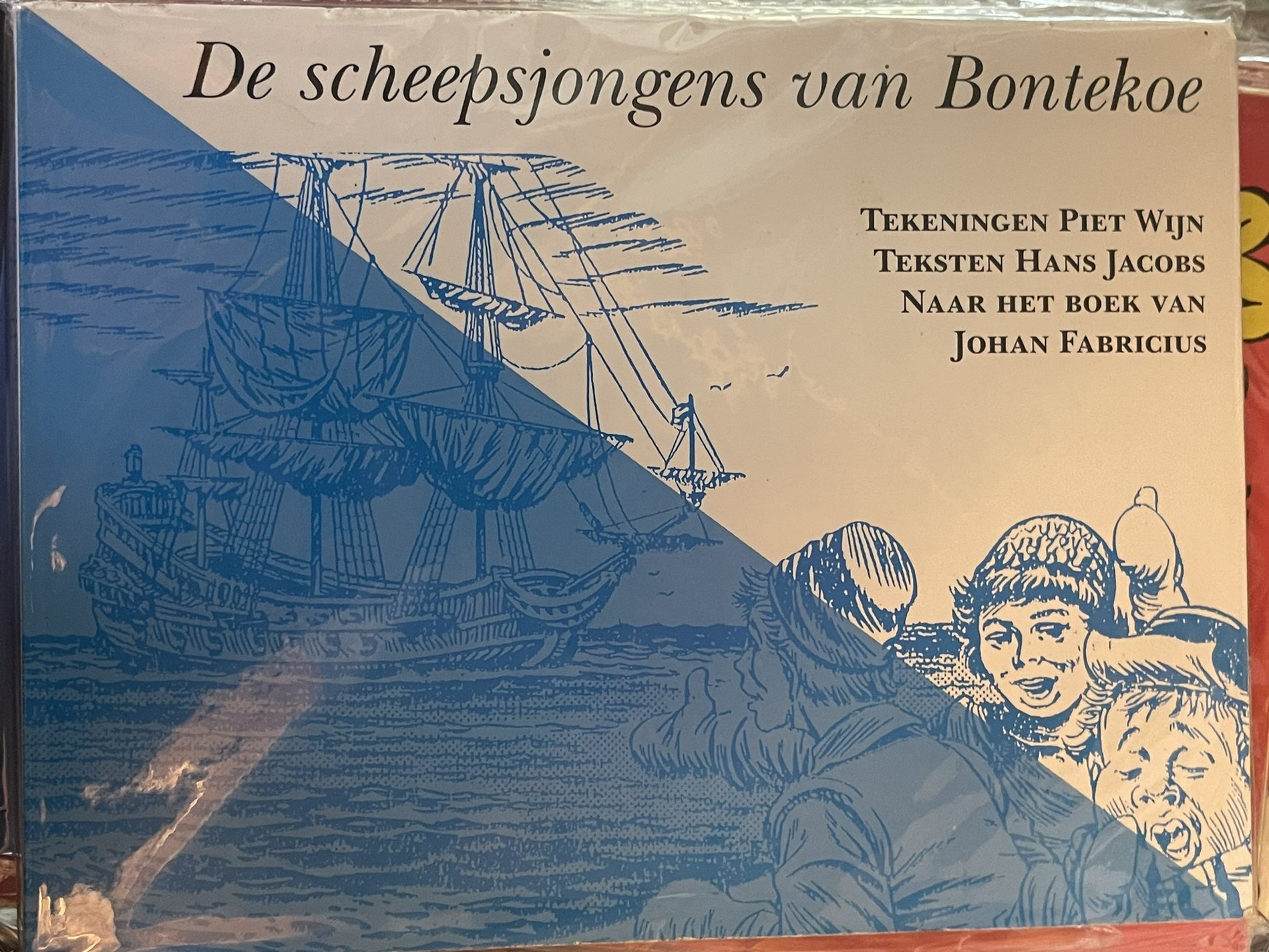 Cover van De scheepsjongens van Bontekoe