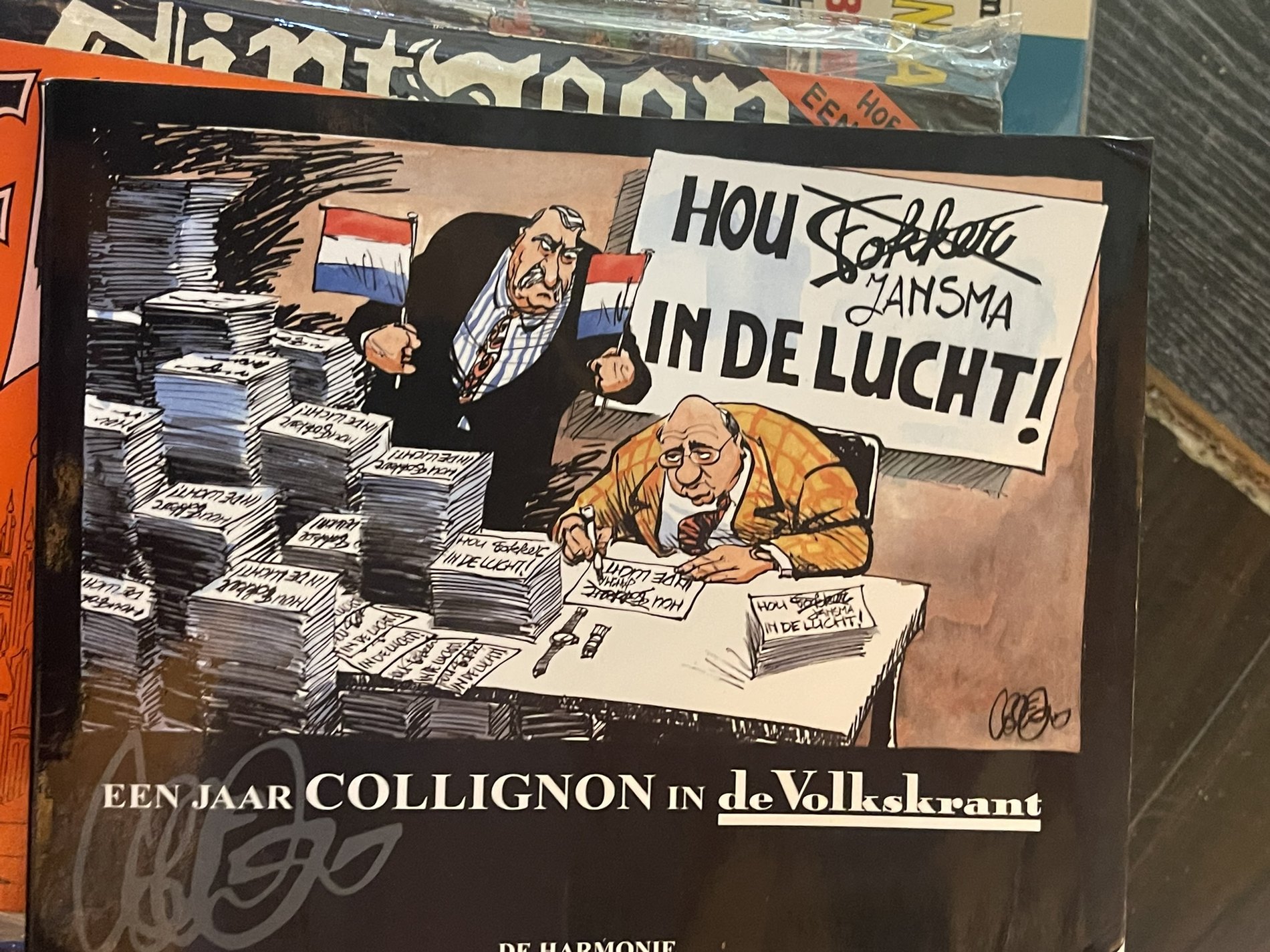 Cover van Hou Jansma in de lucht!