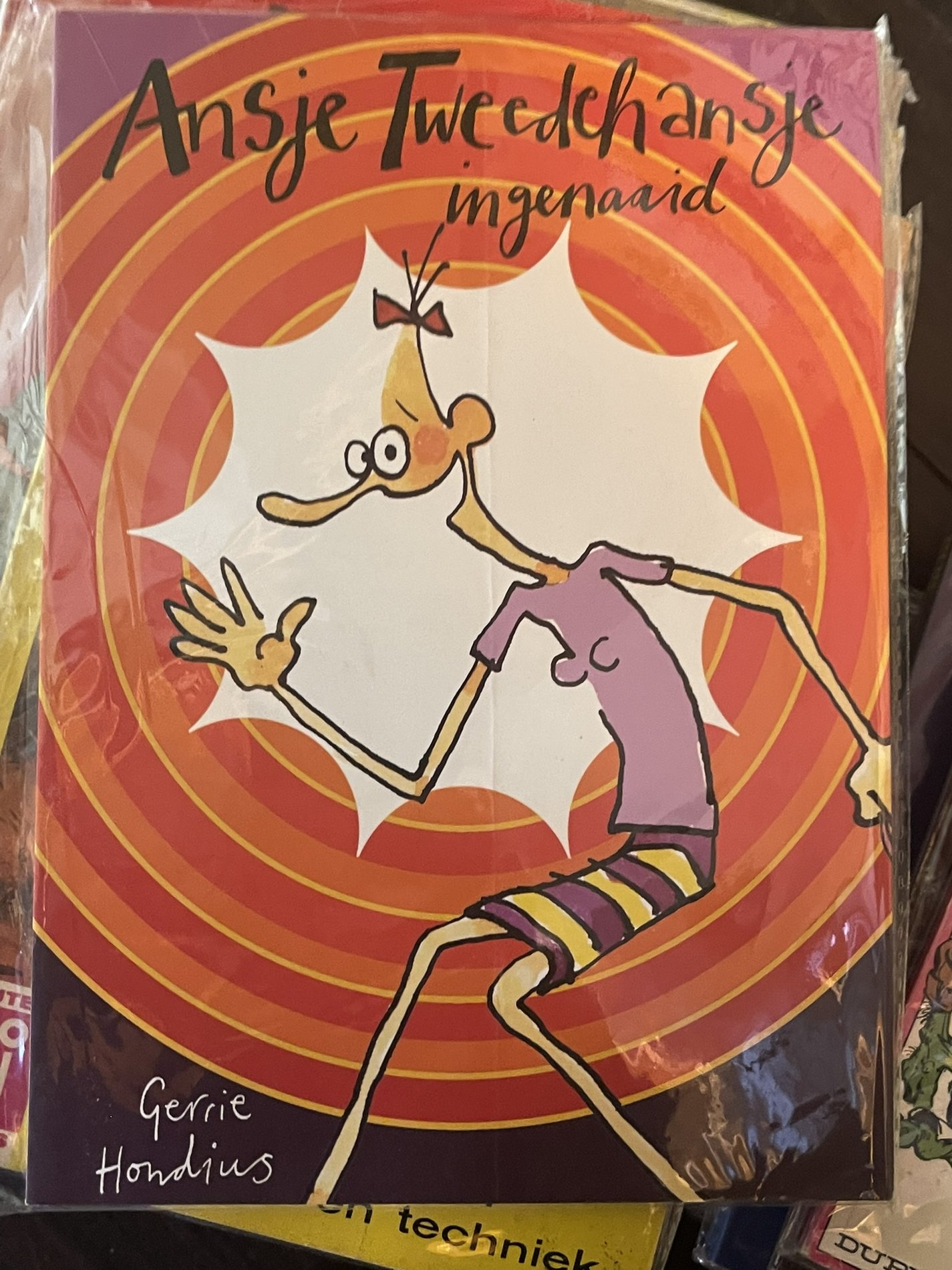 Cover van Ansje Tweedehansje ingenaaid