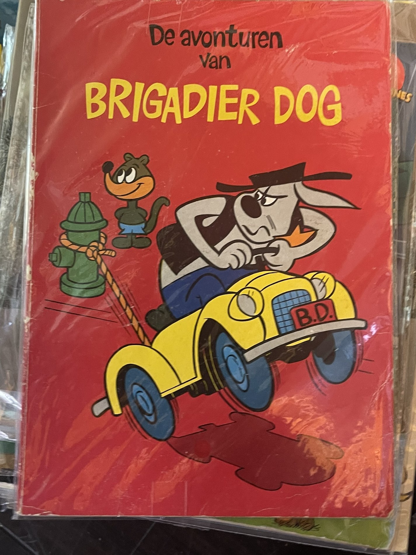 Cover van De avonturen van Brigadier Dog