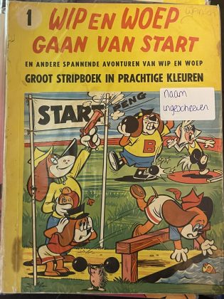 Cover van Wip en Woep gaan van start