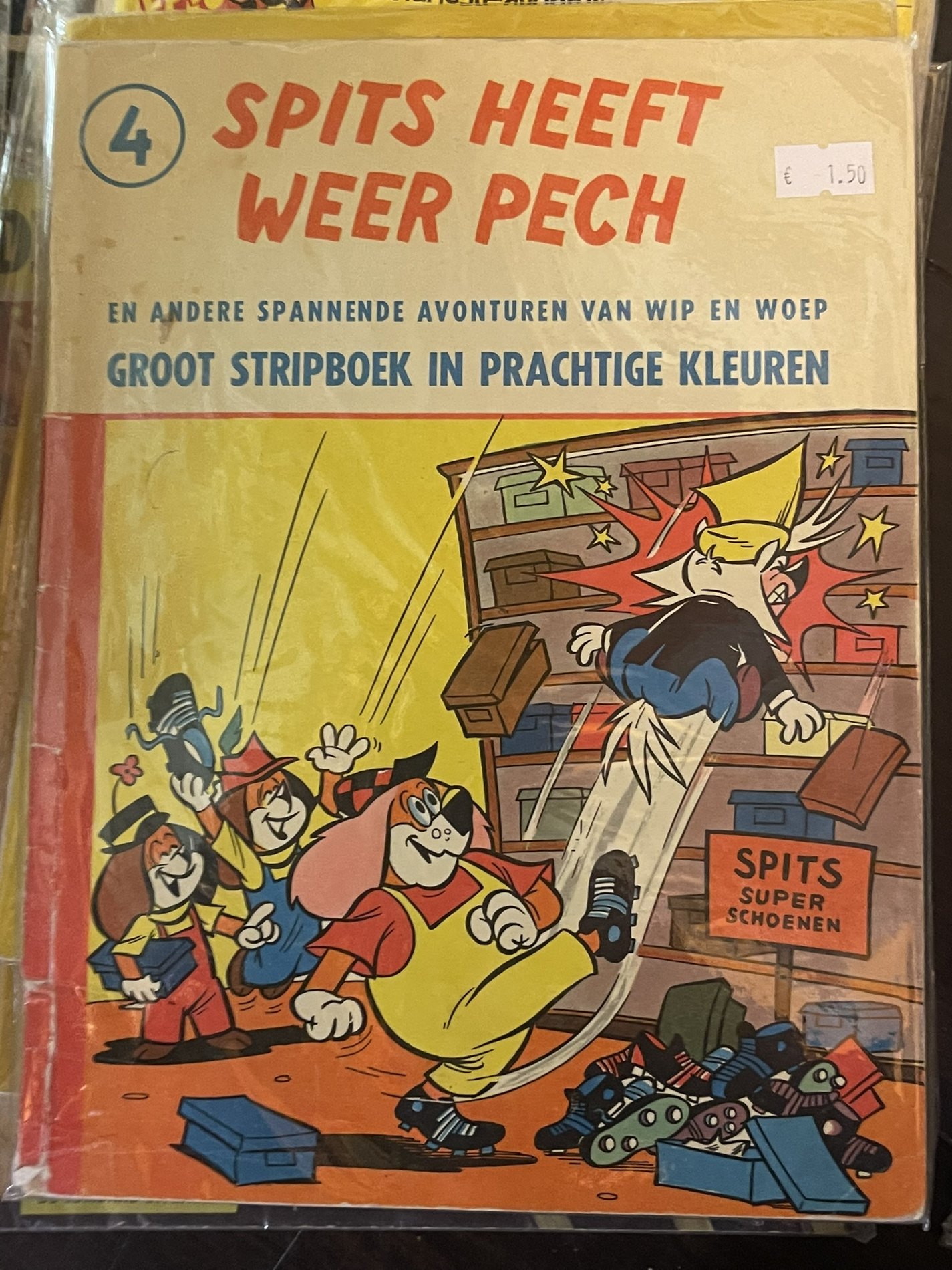 Cover van Spits heeft weer pech