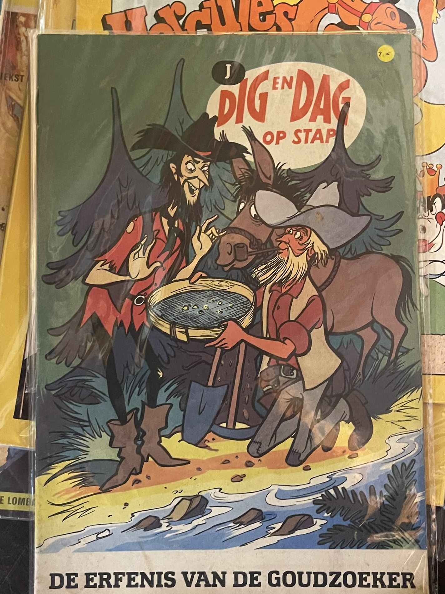 Cover van De erfenis van de goudzoeker