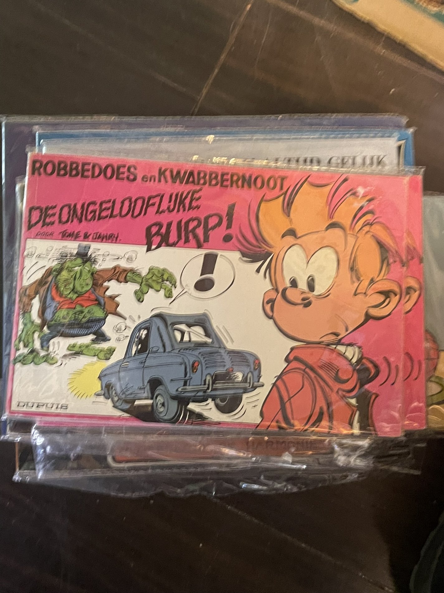 Cover van De ongelooflijke burp!