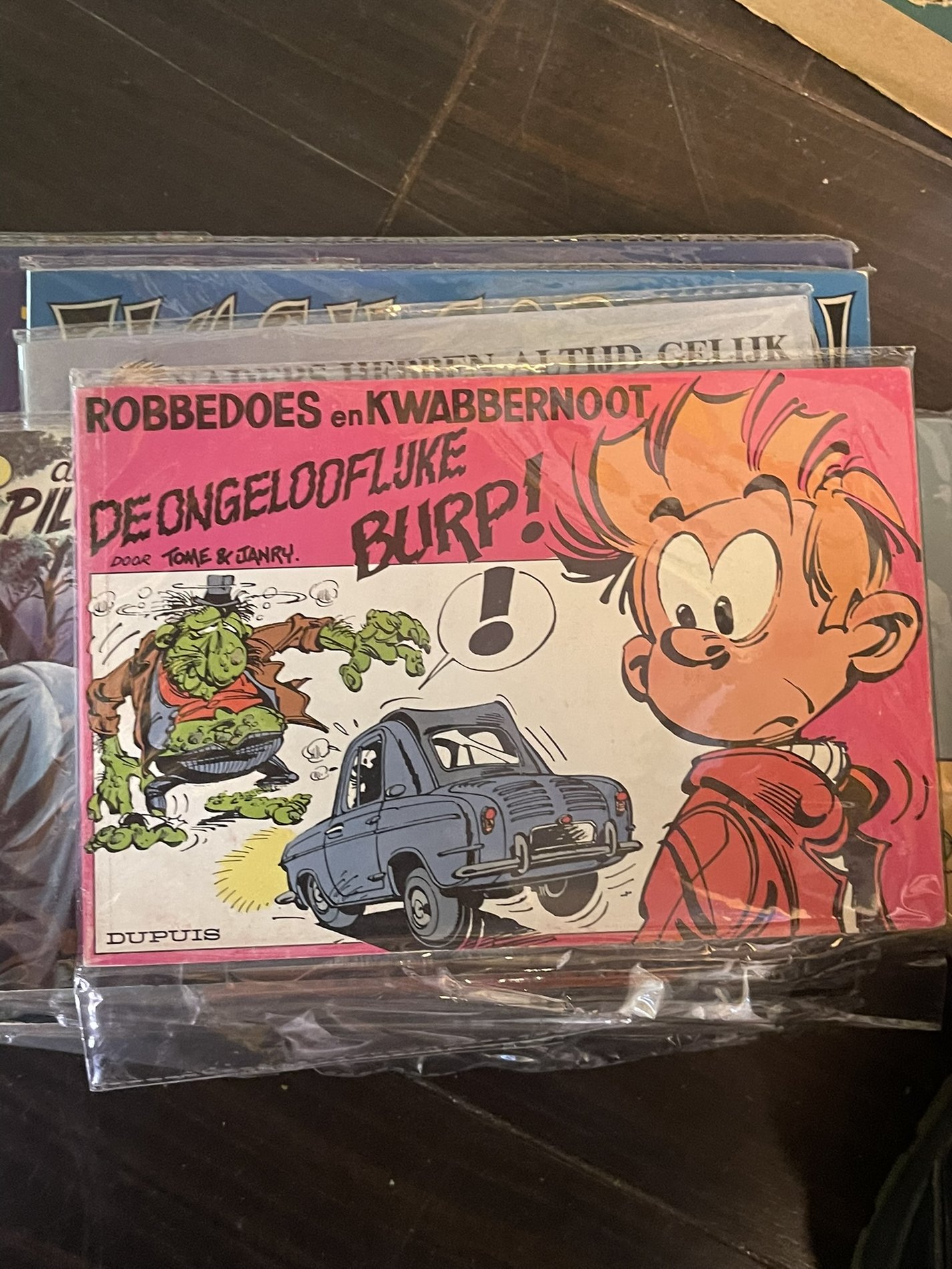 Cover van De ongelooflijke burp!