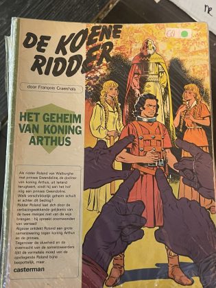 Cover van Het geheim van koning Arthus