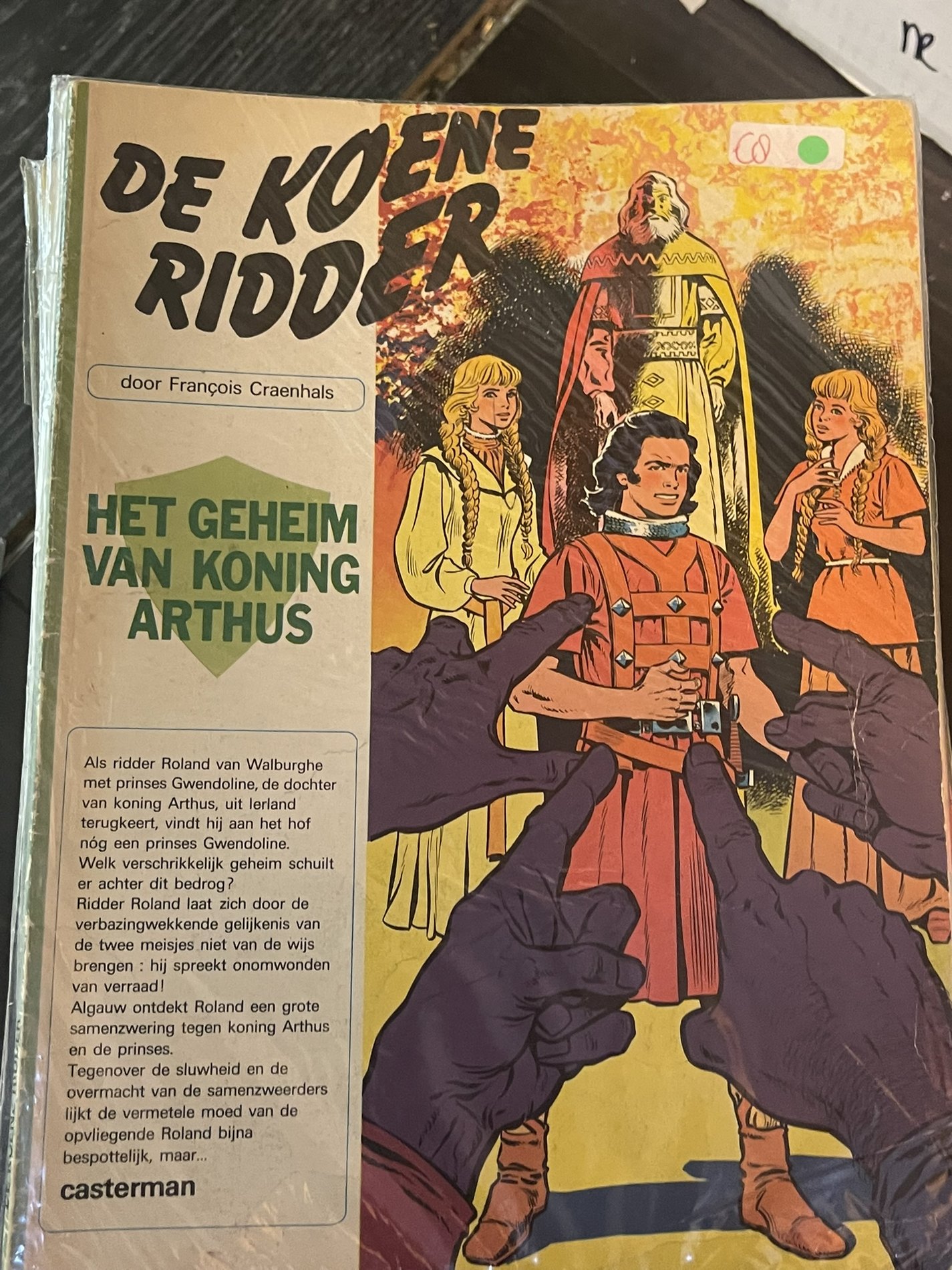 Cover van Het geheim van koning Arthus