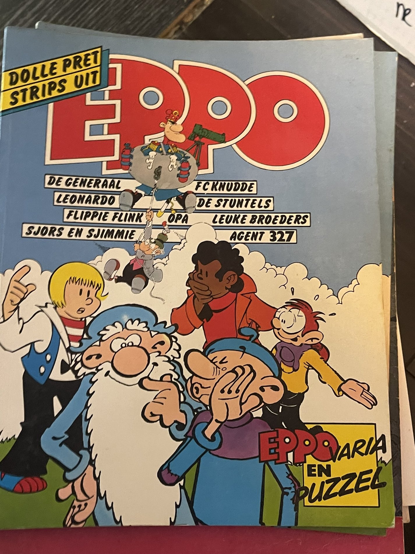 Cover van Dolle pret - Strips uit Eppo/Anita