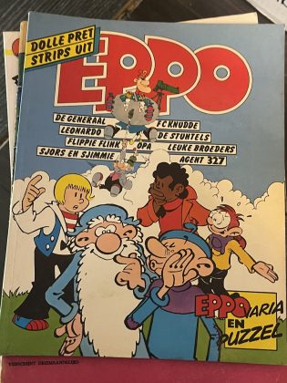 Cover van Dolle pret - Strips uit Eppo/Anita