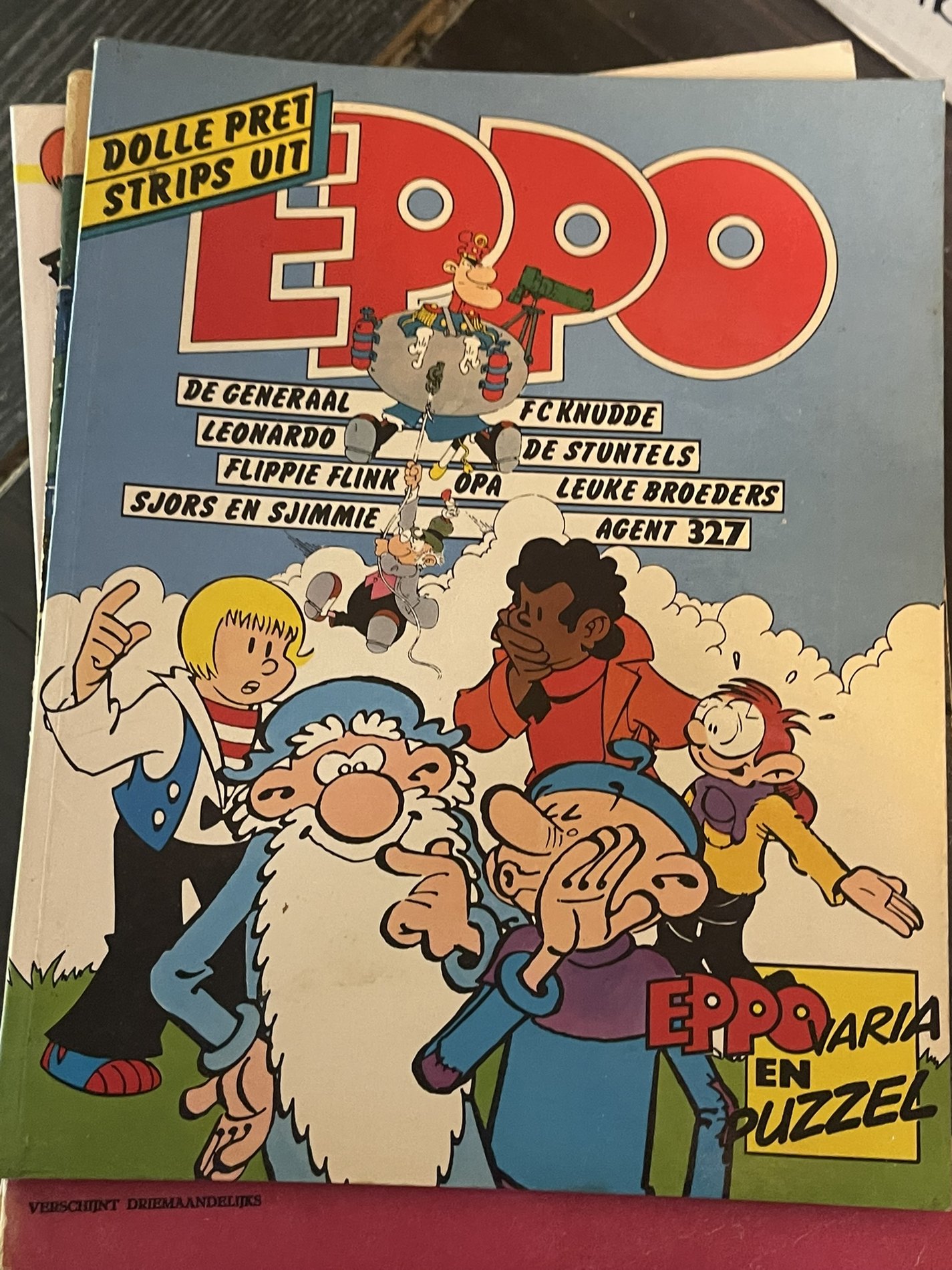 Cover van Dolle pret - Strips uit Eppo/Anita