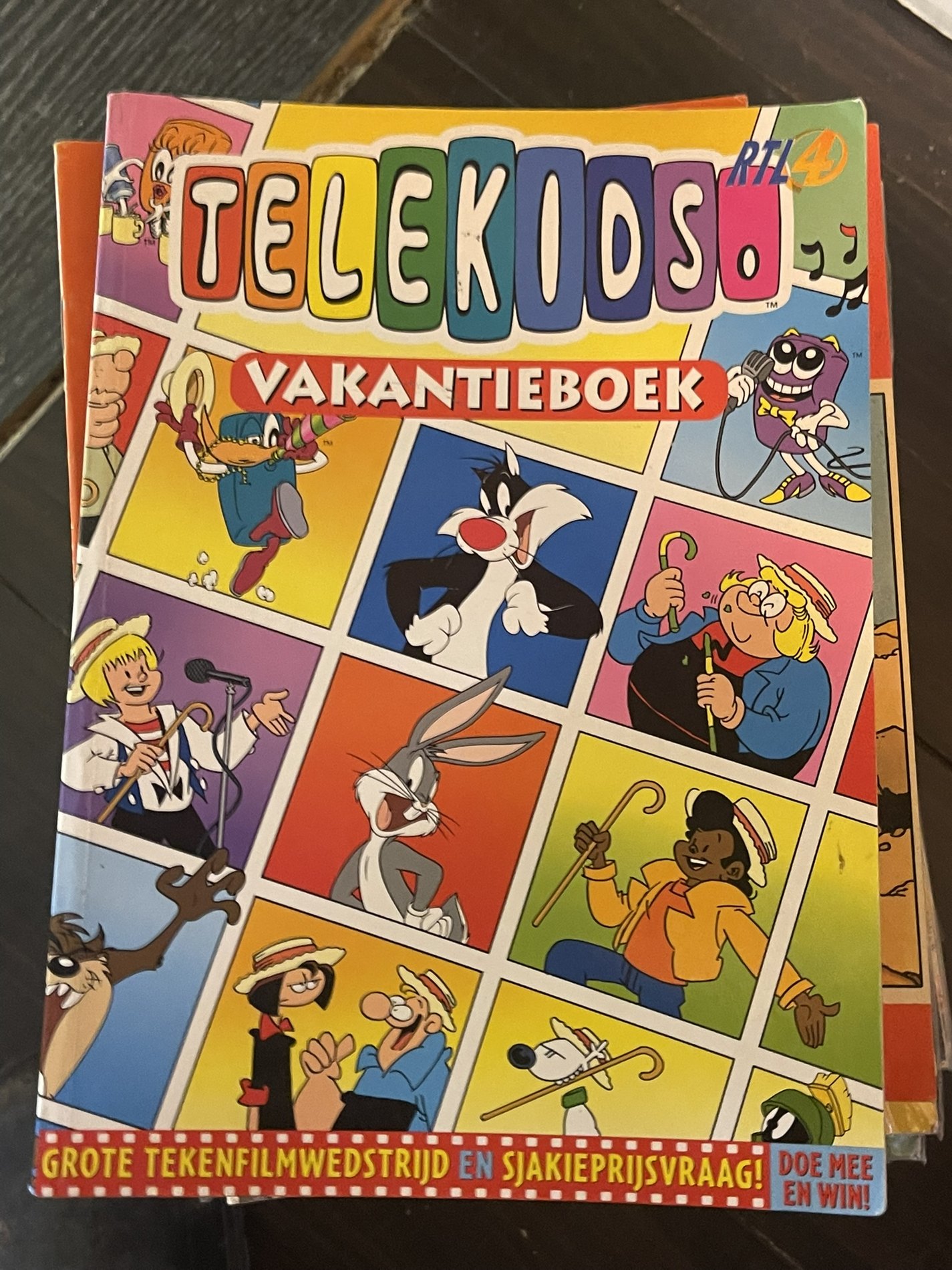 Cover van Telekids vakantieboek