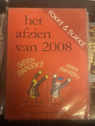 Cover van Het afzien van 2008