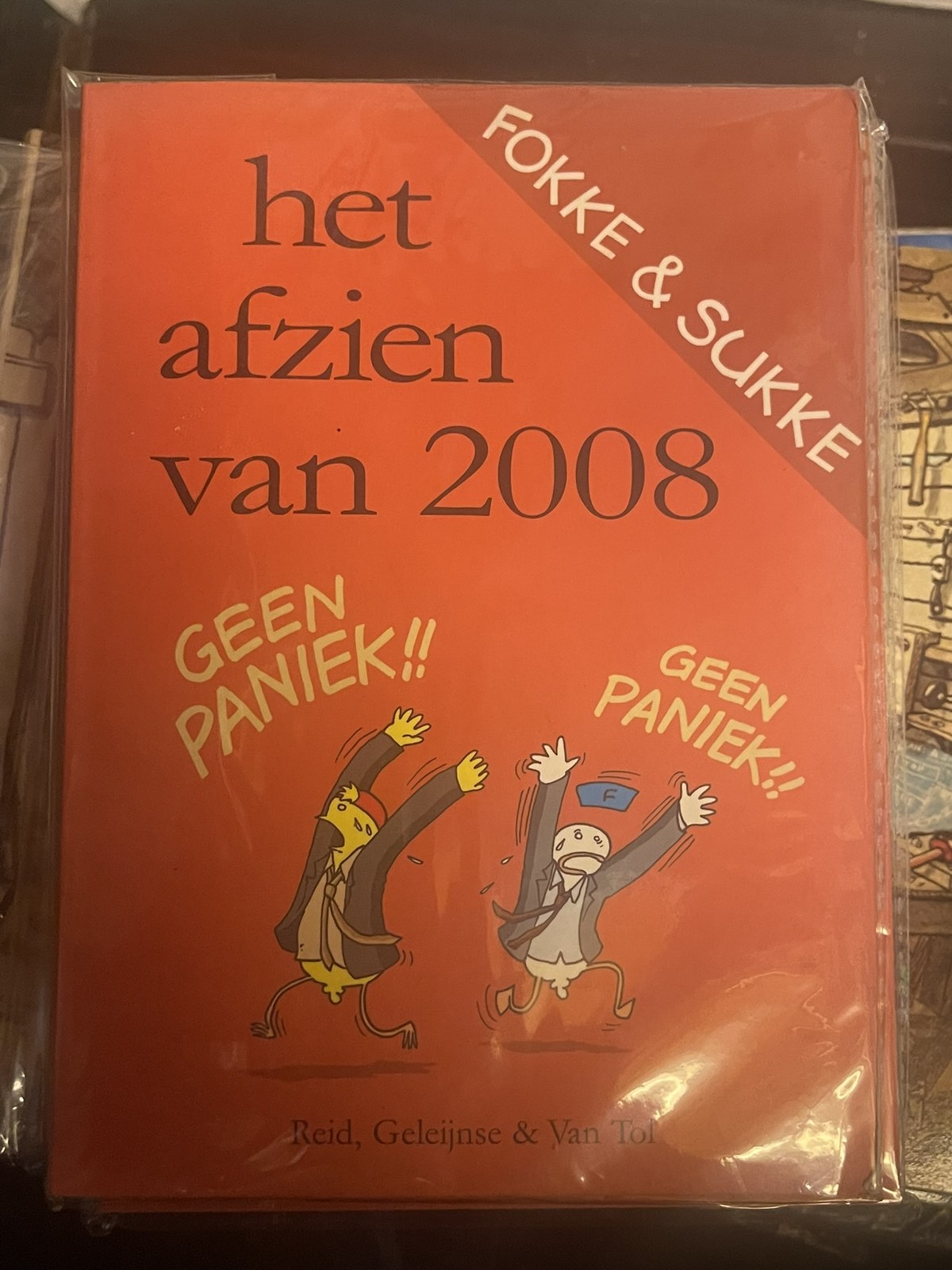 Cover van Het afzien van 2008