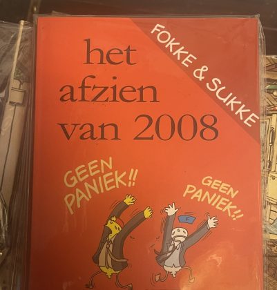 Cover van Het afzien van 2008