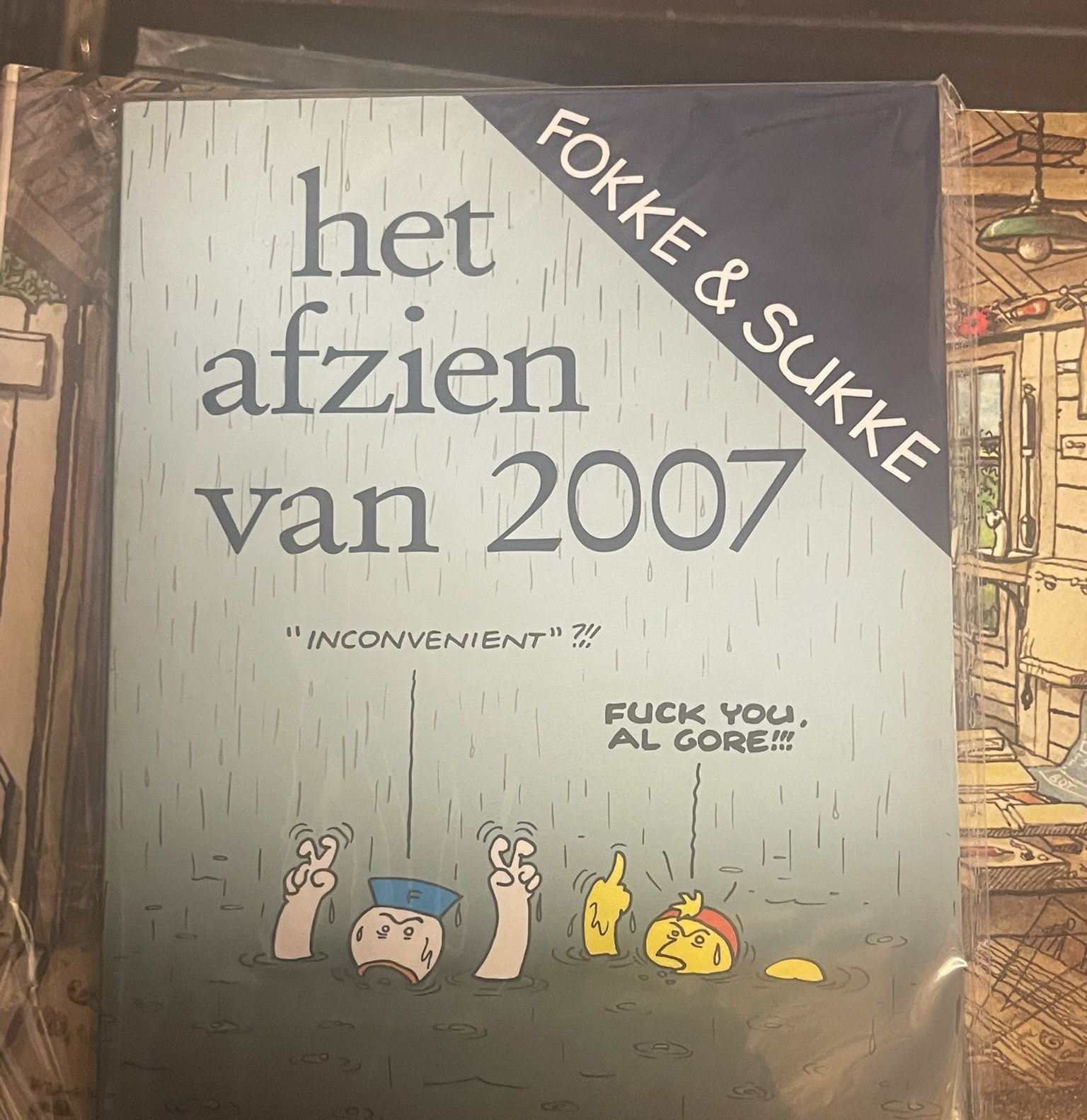 Cover van Het afzien van 2007