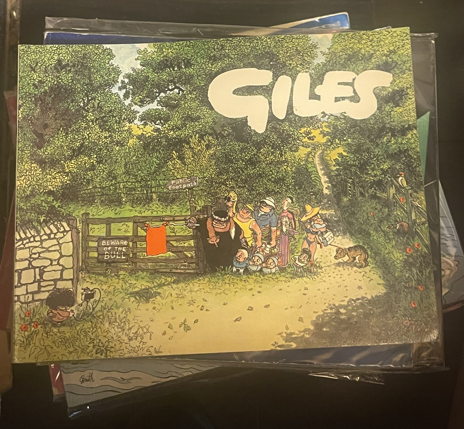Cover van Giles Cartoons