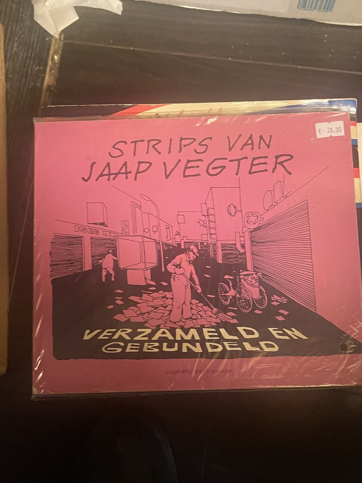 Cover van Strips van Jaap Vegter - Verzameld en gebundeld