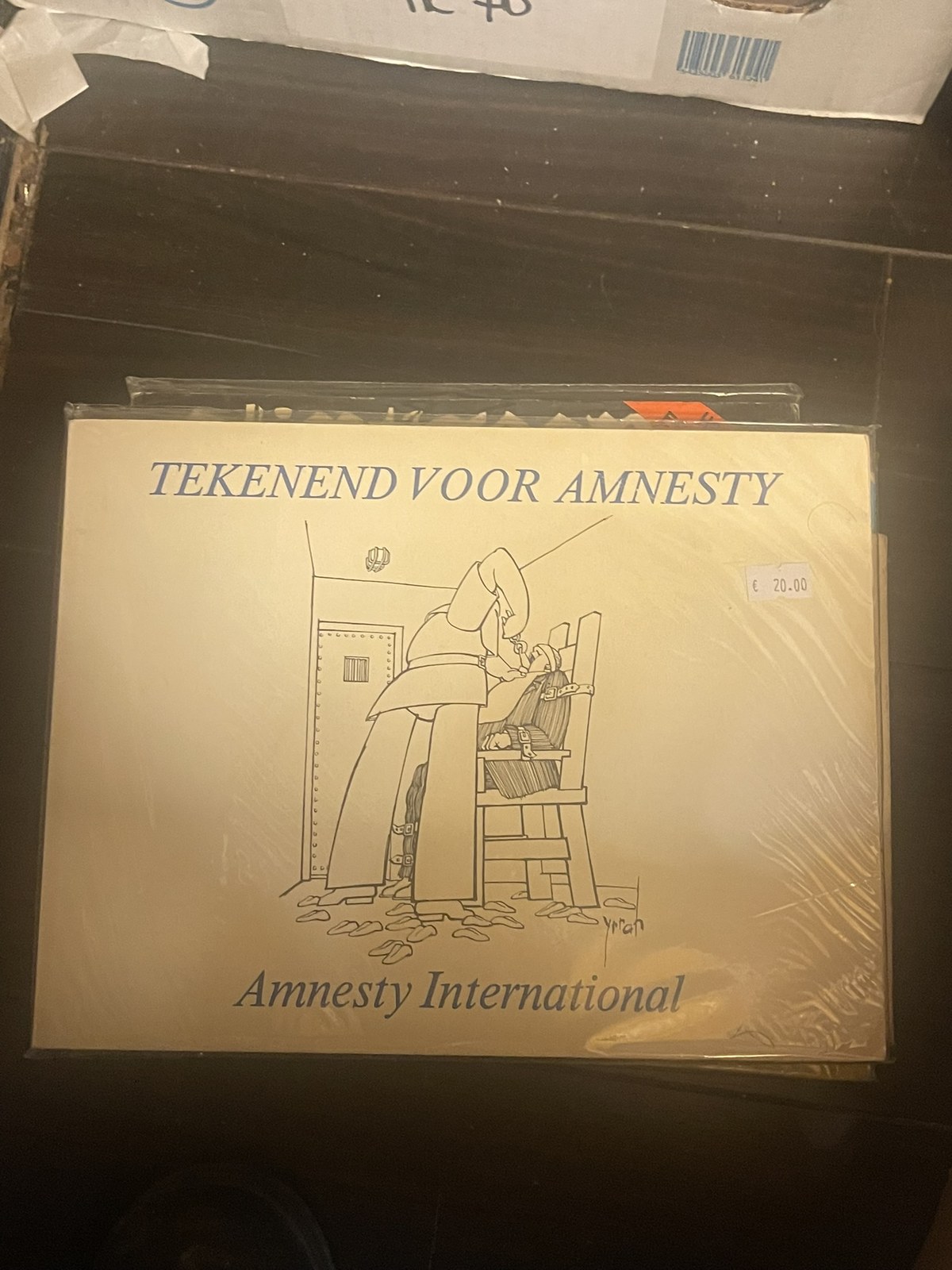 Cover van Tekenend voor Amnesty
