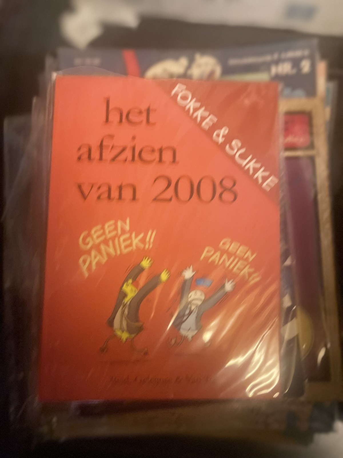Cover van Het afzien van 2008