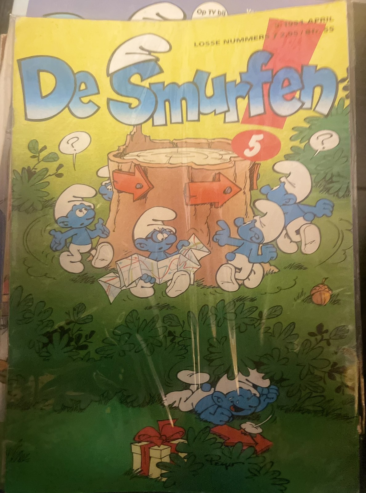 Cover van De Smurfen 5