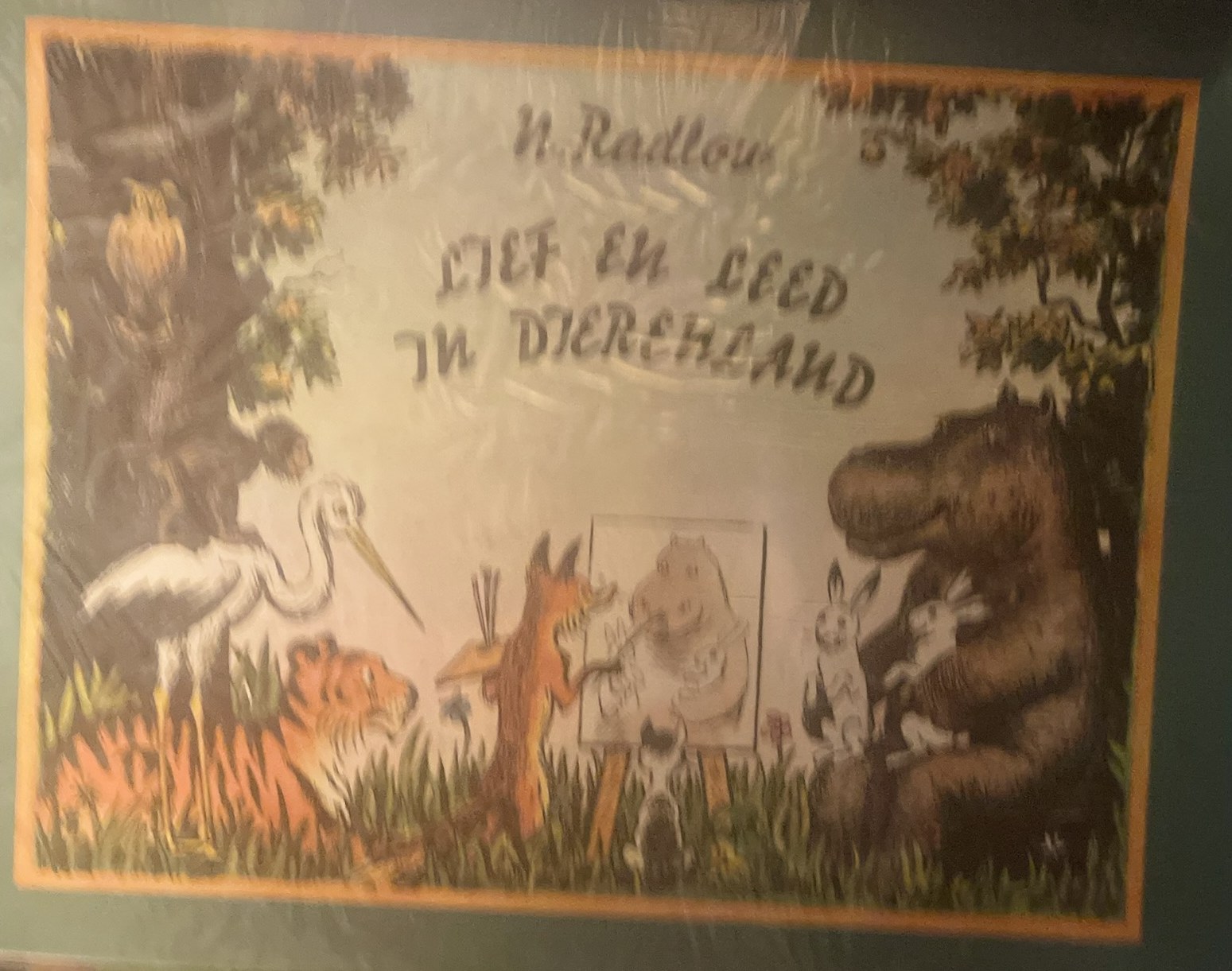 Cover van Lief en leed in dierenland