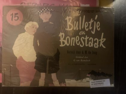 Cover van De wereldreis van Bulletje en Bonestaak