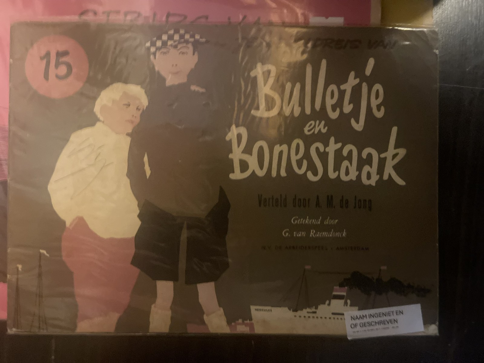 Cover van De wereldreis van Bulletje en Bonestaak