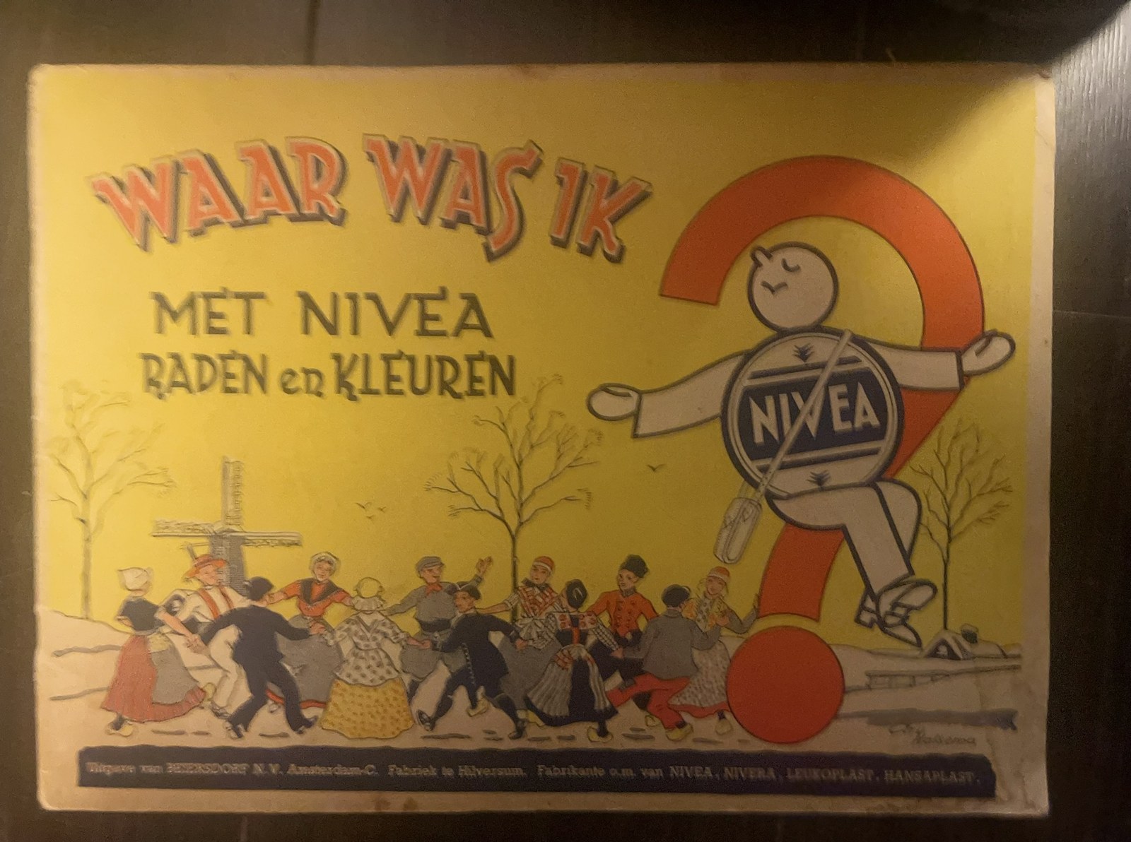 Cover van Met Nivea raden en kleuren