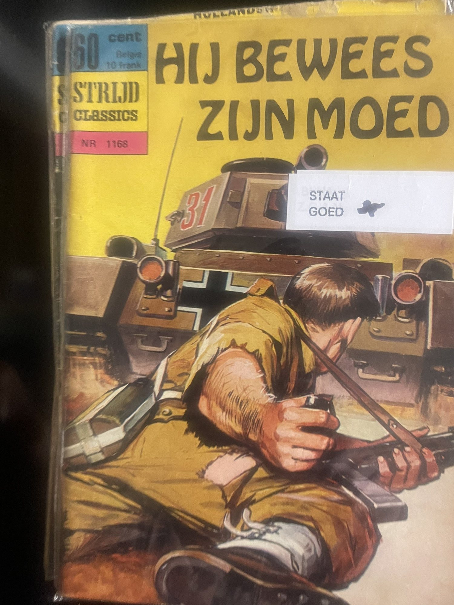 Cover van Hij bewees zijn moed!