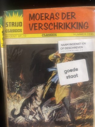Cover van Moeras der verschrikking