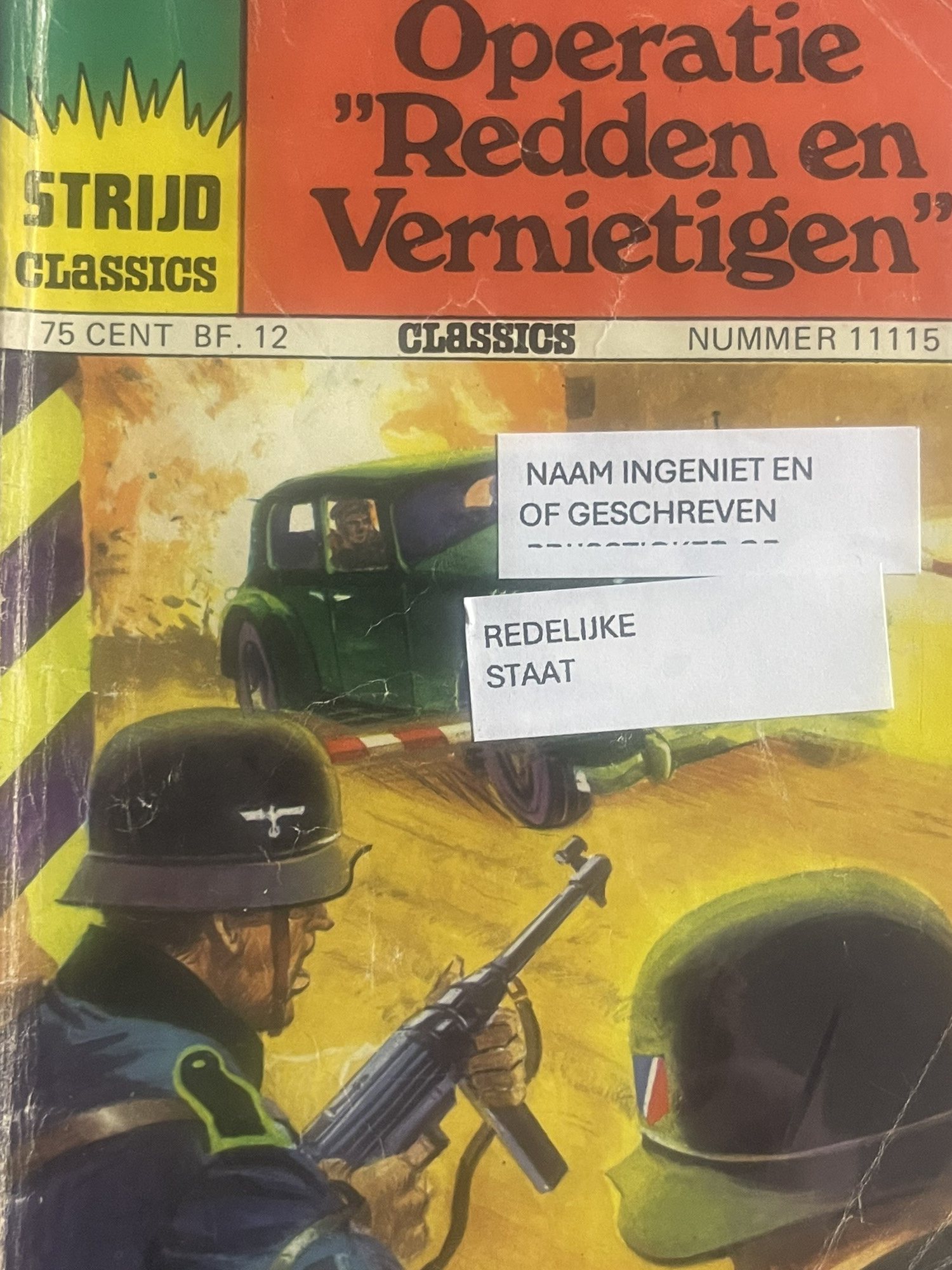 Cover van Operatie “Redden en Vernietigen”