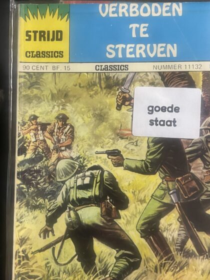 Cover van Verboden te sterven