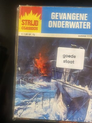 Cover van Gevangene onderwater
