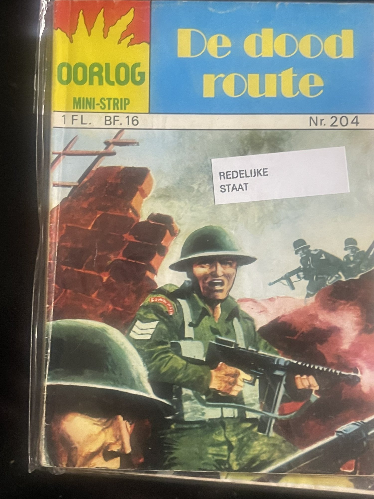 Cover van De dood route