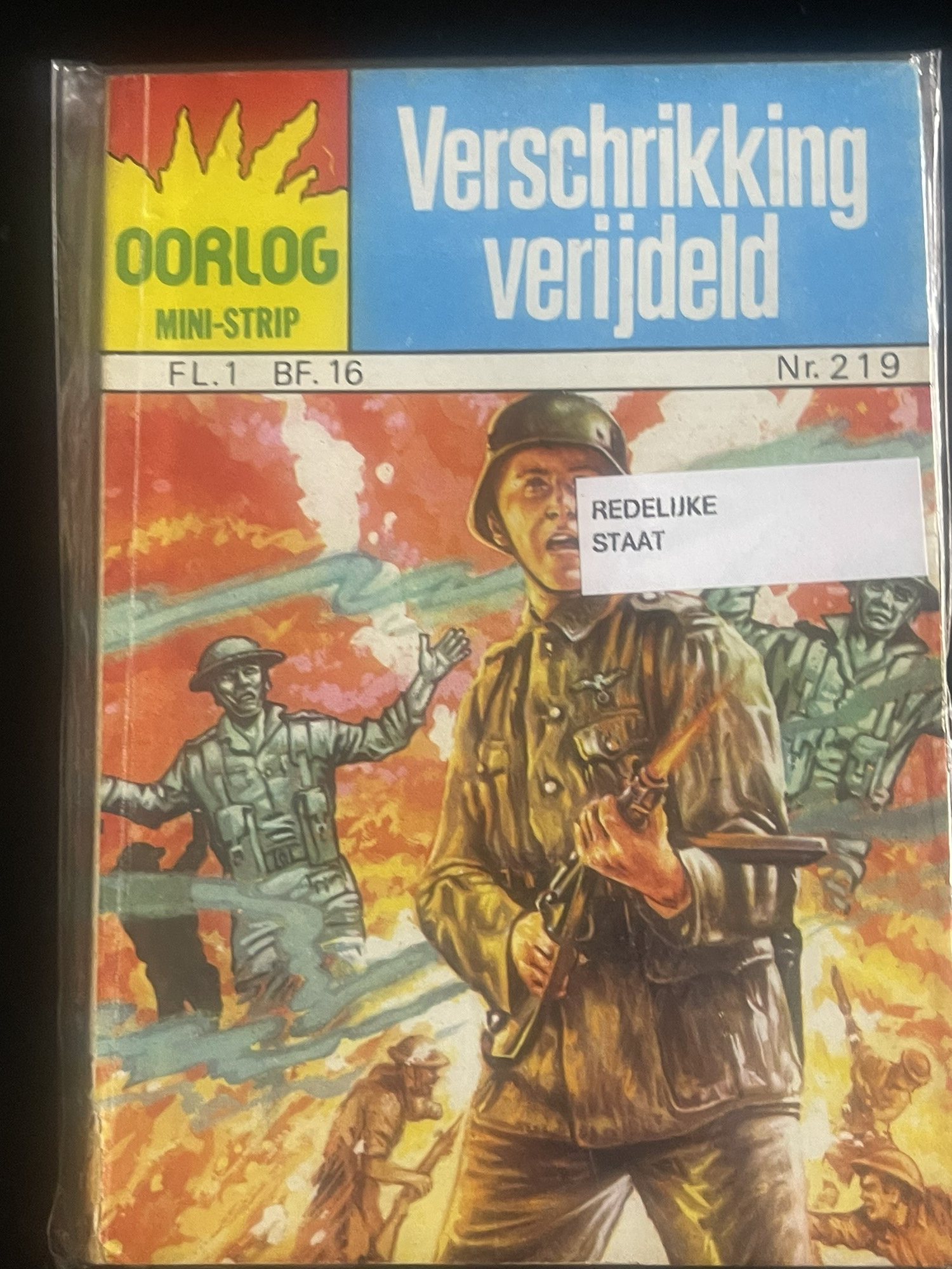 Cover van Verschrikking verijdeld