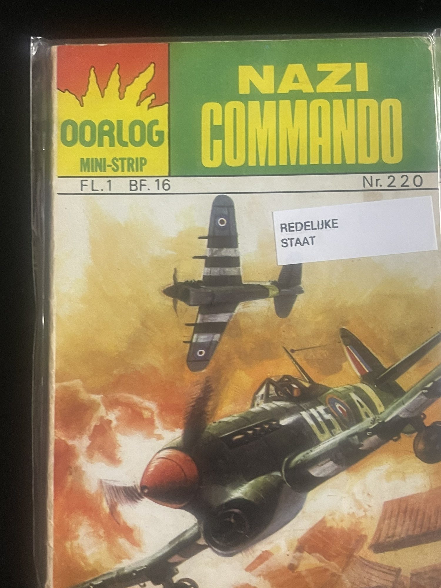 Cover van Nazi commando
