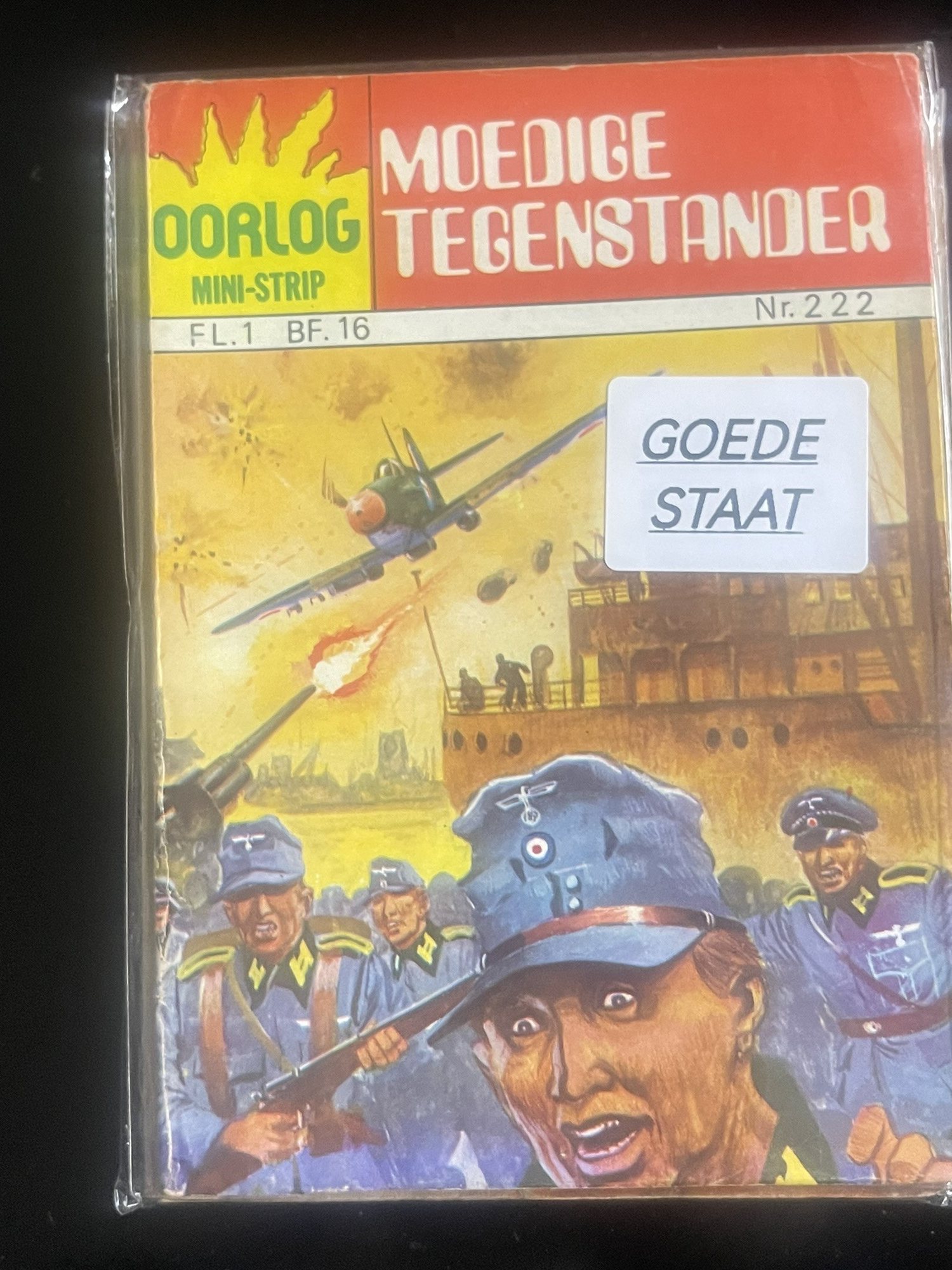 Cover van De bange held