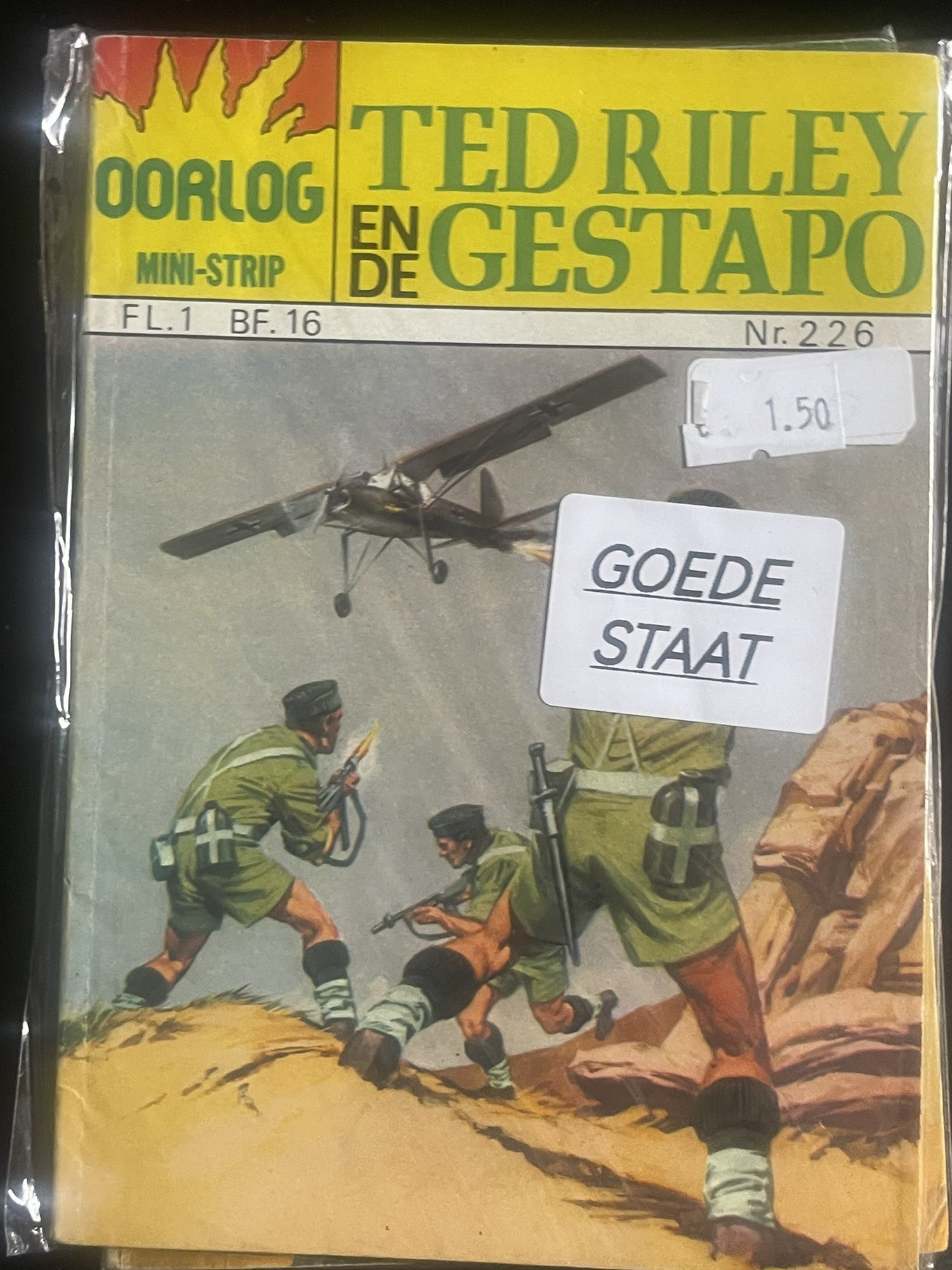 Cover van Ted Riley en de Gestapo