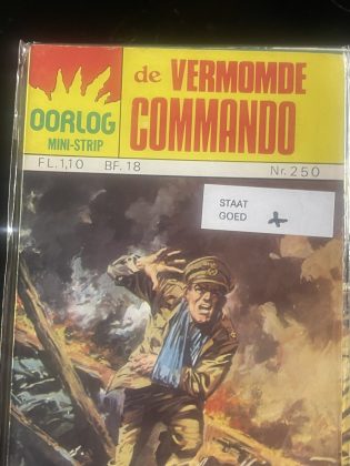 Cover van De vermomde commando
