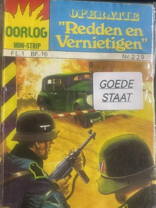 Cover van Operatie “Redden en vernietigen”