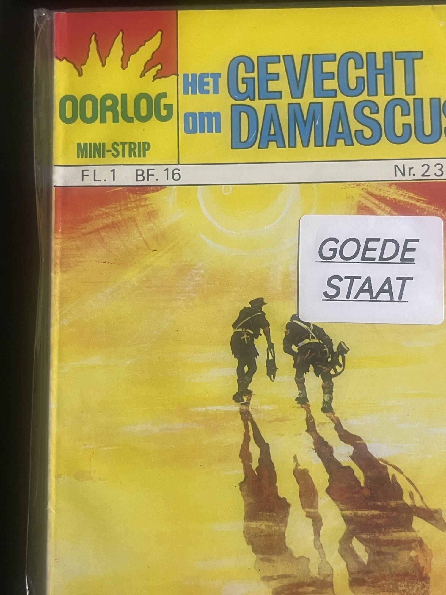 Cover van Het gevecht om Damascus