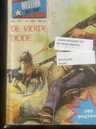 Cover van De vierde dode