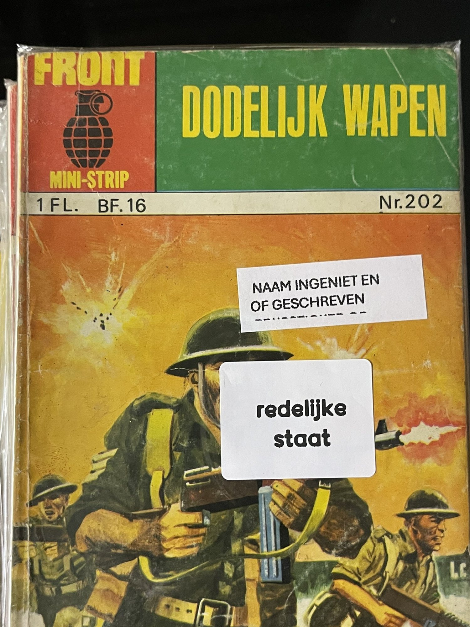 Cover van Dodelijk wapen
