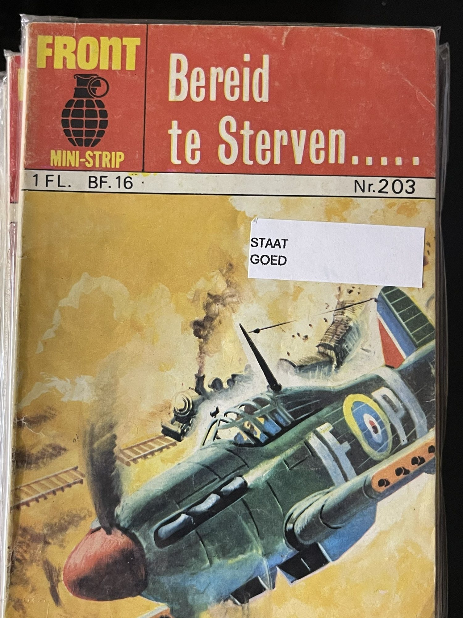 Cover van Bereid te sterven.....