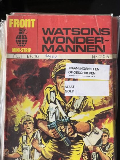 Cover van Watsons wondermannen