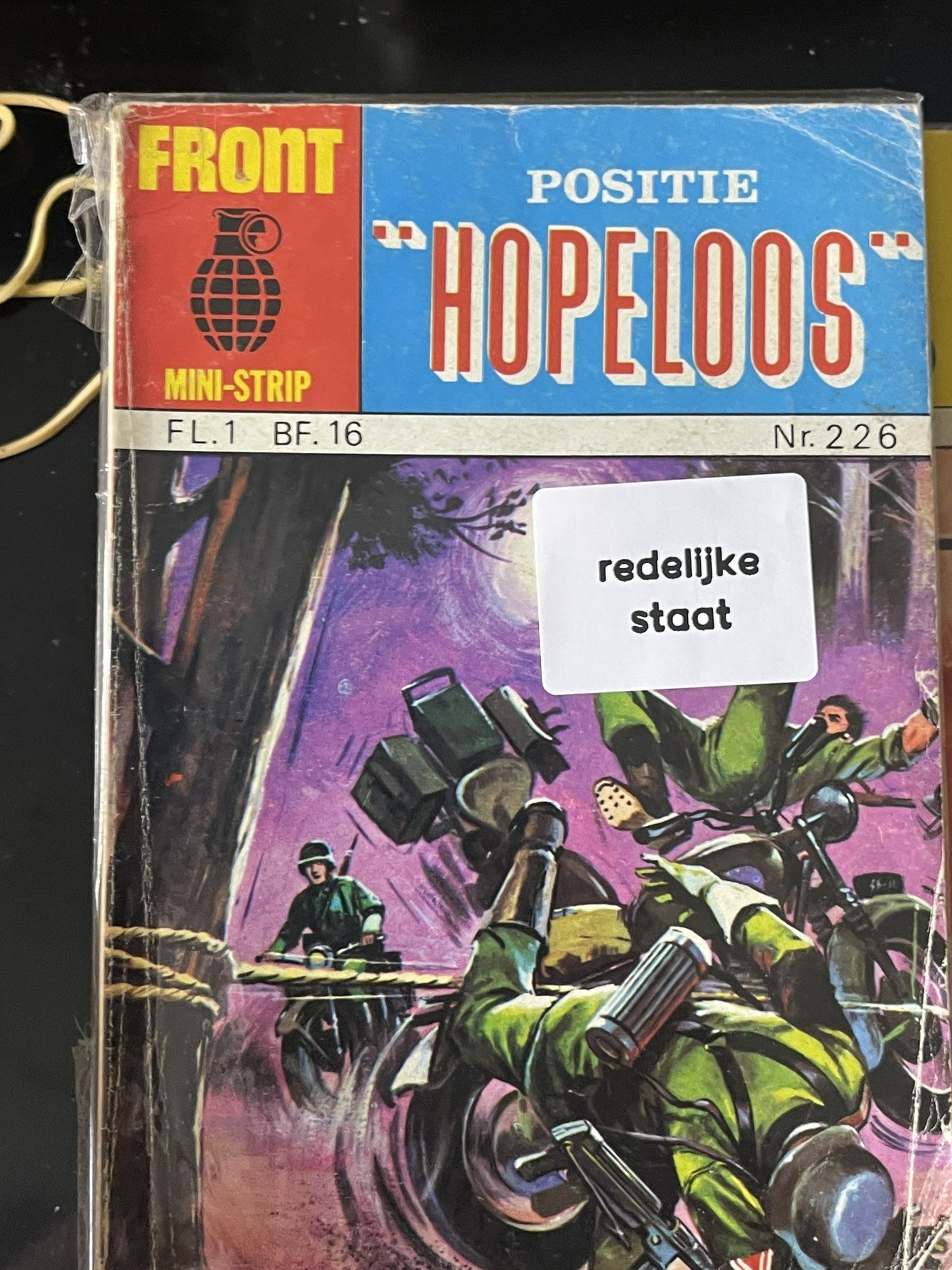 Cover van Positie "hopeloos"